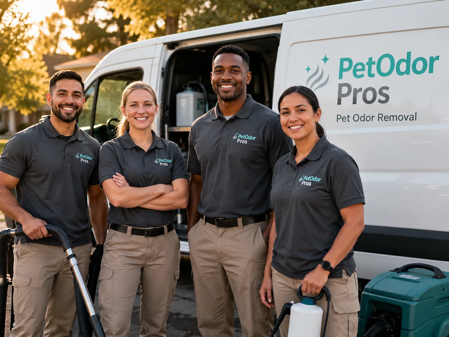 Pet Odor Removal team serving Knoxville, PA
